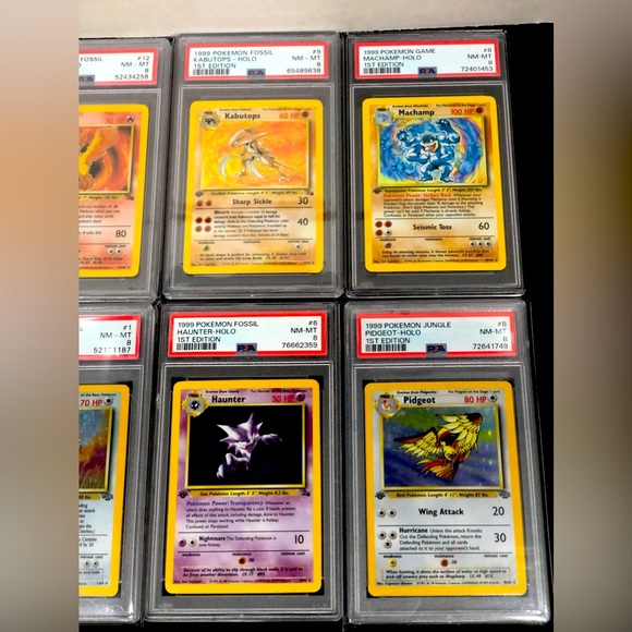 Graded Pokemon 1st edition 1999 graded PSA 8 - Picture 4 of 5